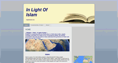 Desktop Screenshot of inlightofislam.com